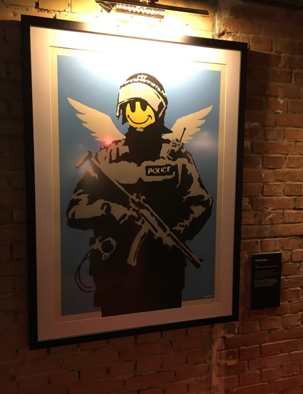 Banksy 'Flying Copper' | The Art Of Banksy