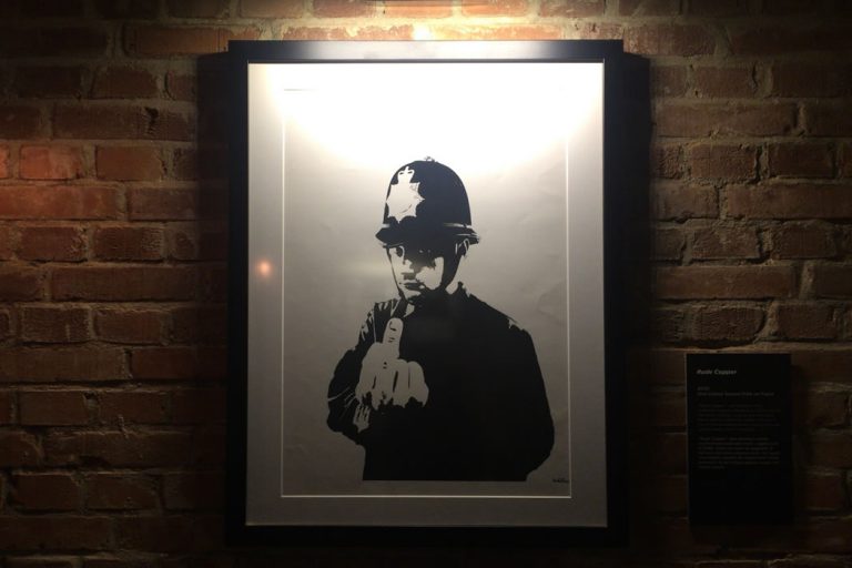 Banksy 'Rude Copper' | The Art Of Banksy