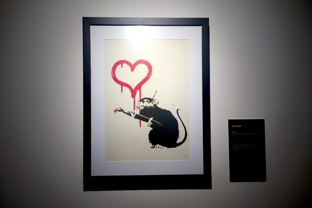 Banksy 'Love Rat' | The Art Of Banksy