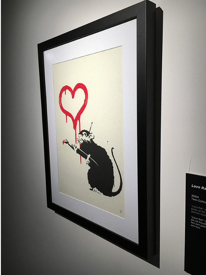 Banksy 'Love Rat' | The Art of Banksy