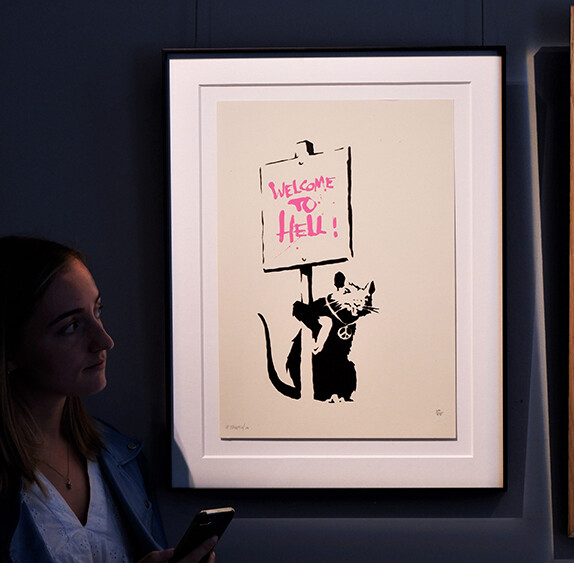 バンクシー展「天才か反逆者か」 行く前に| The Art of Banksy