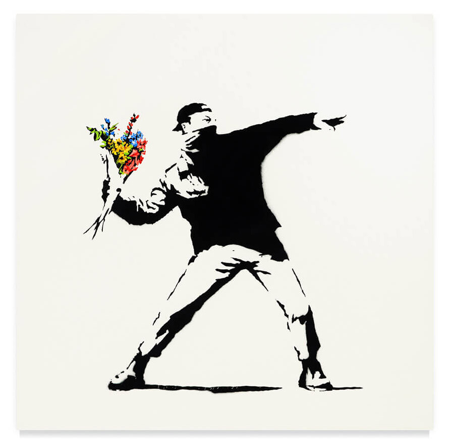 歴史上初 バンクシー作品が仮想通貨で落札できる The Art Of Banksy
