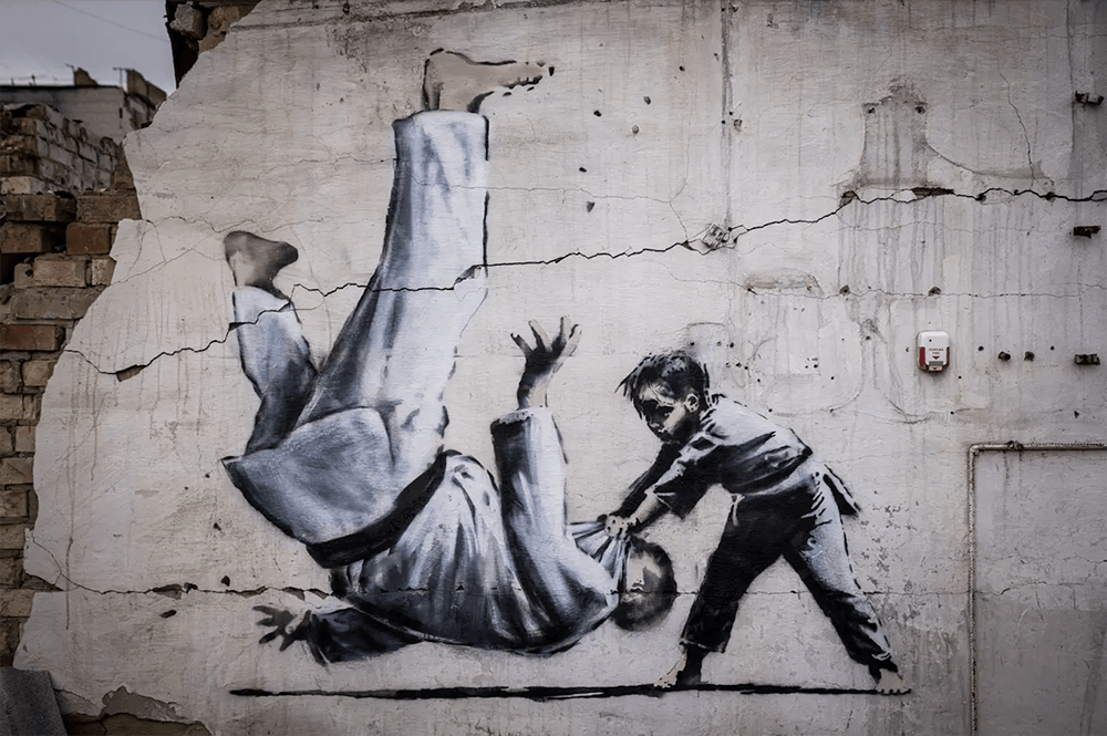 バンクシーウクライナ支援スタンプ販売 | The Art of Banksy