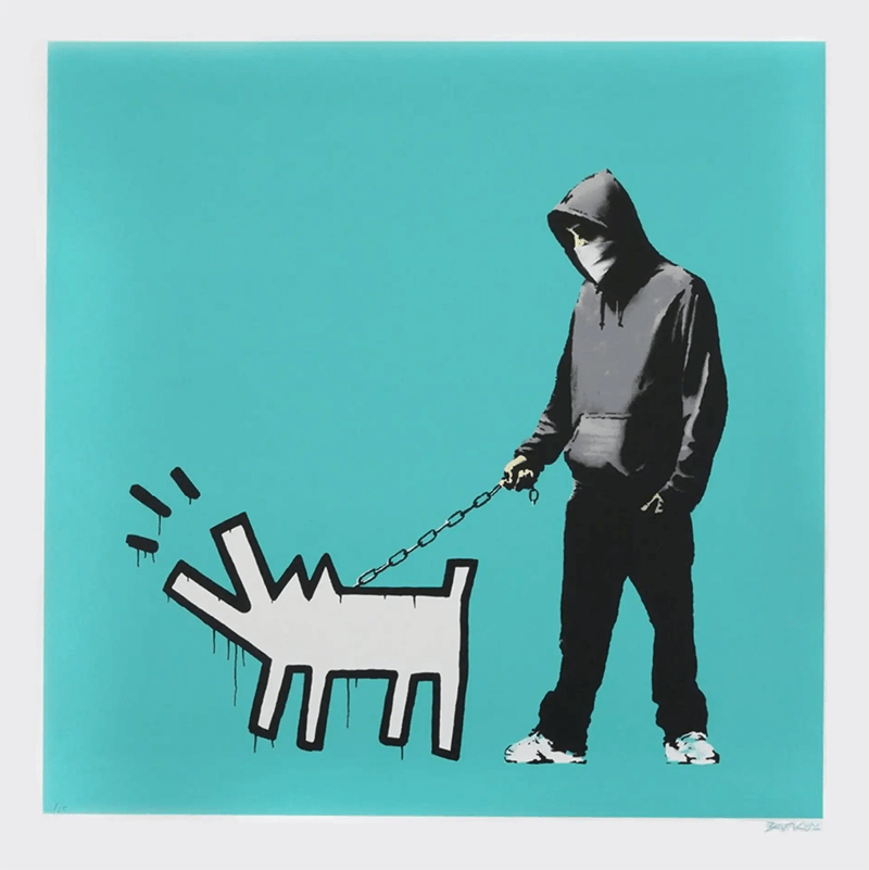 バンクシー作品「Choose Your Weapon」の意味と解説! | The Art of Banksy