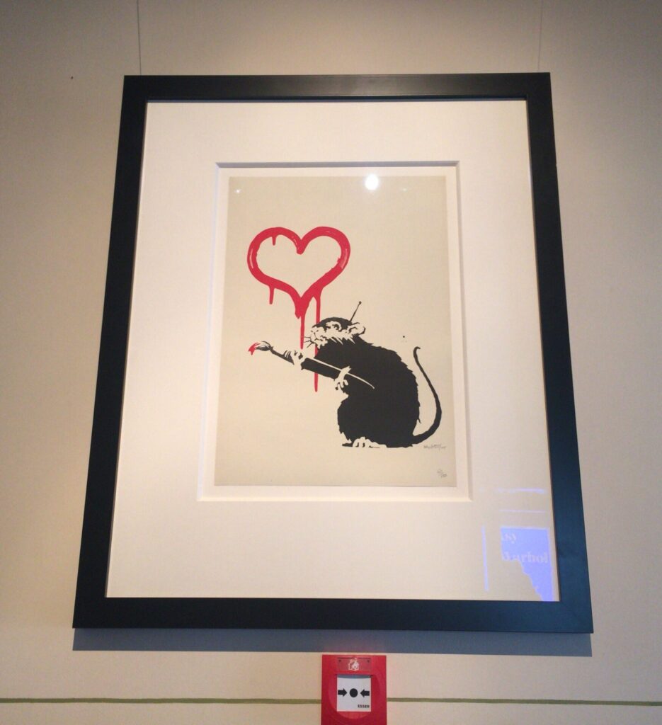 Banksy -Love Rat