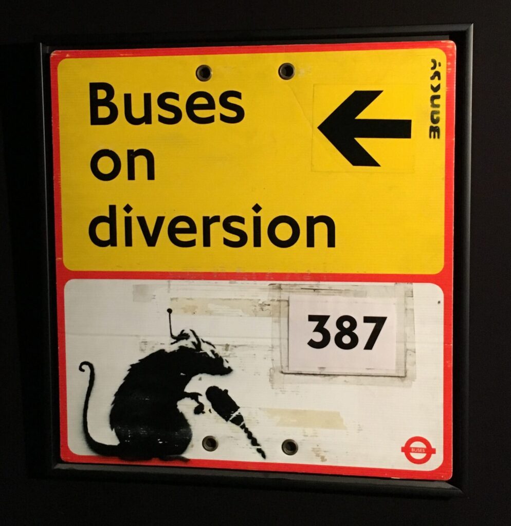 Buses on diversion